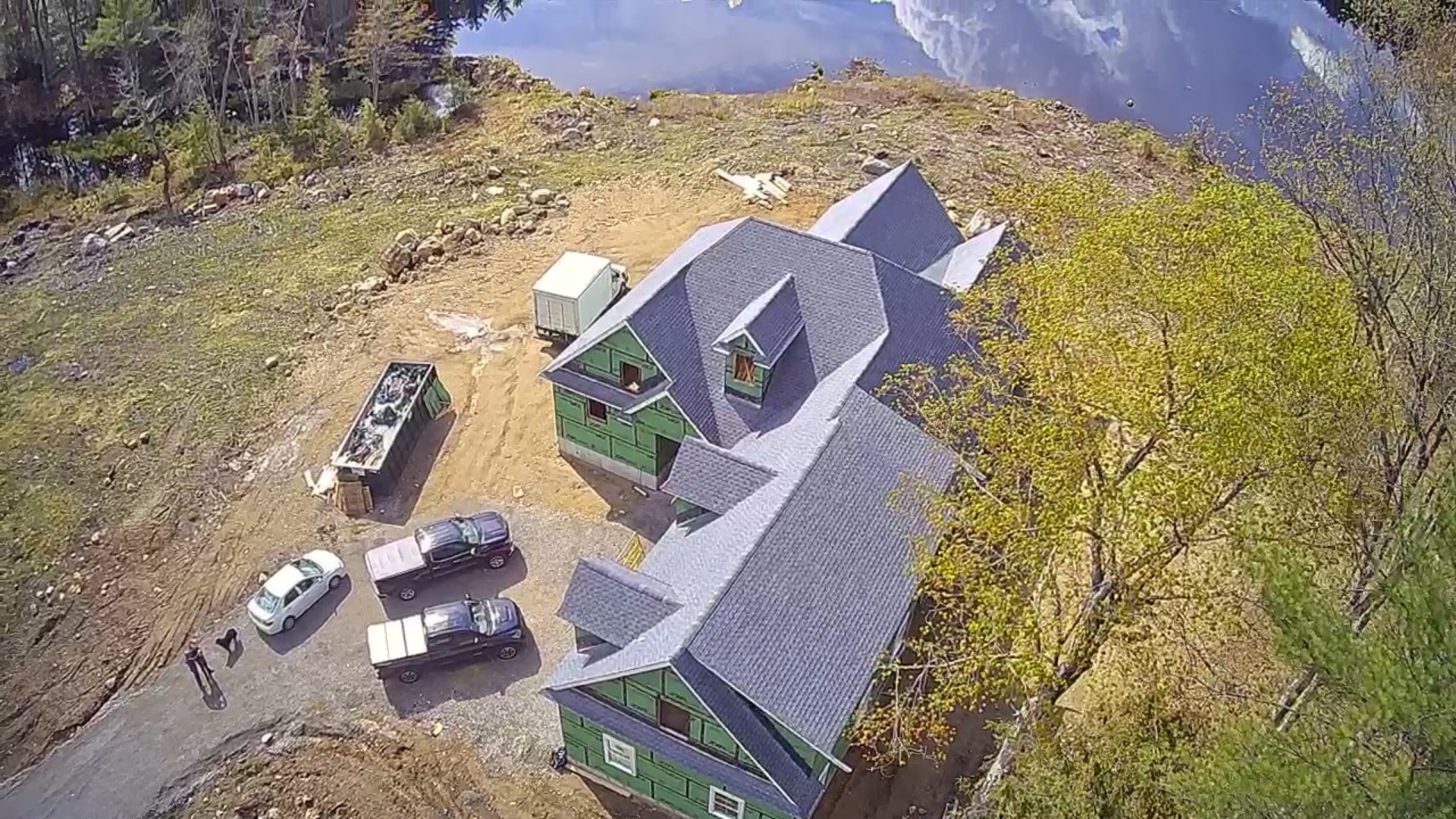 Modern Lakefront Smart Home
