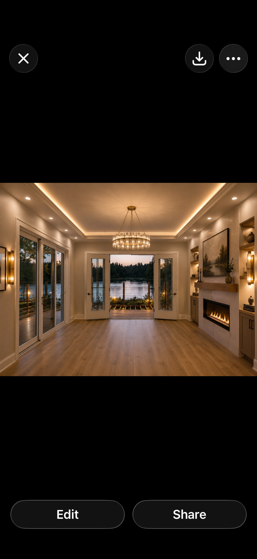 Modern Lakefront Smart Home